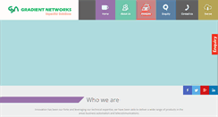 Desktop Screenshot of gradientnetworks.in